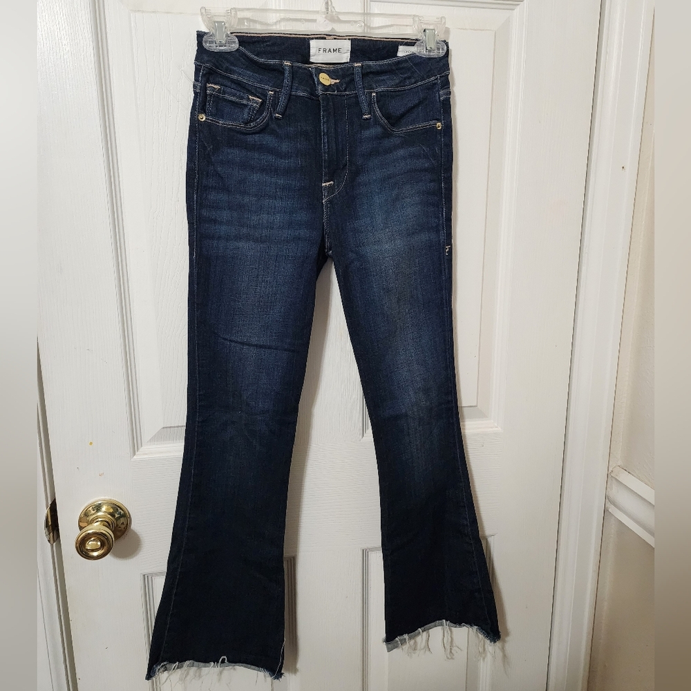Frame Denim Women's Dark Blue Jeans